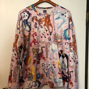 Plus size Lisa Frank Sweatshirt